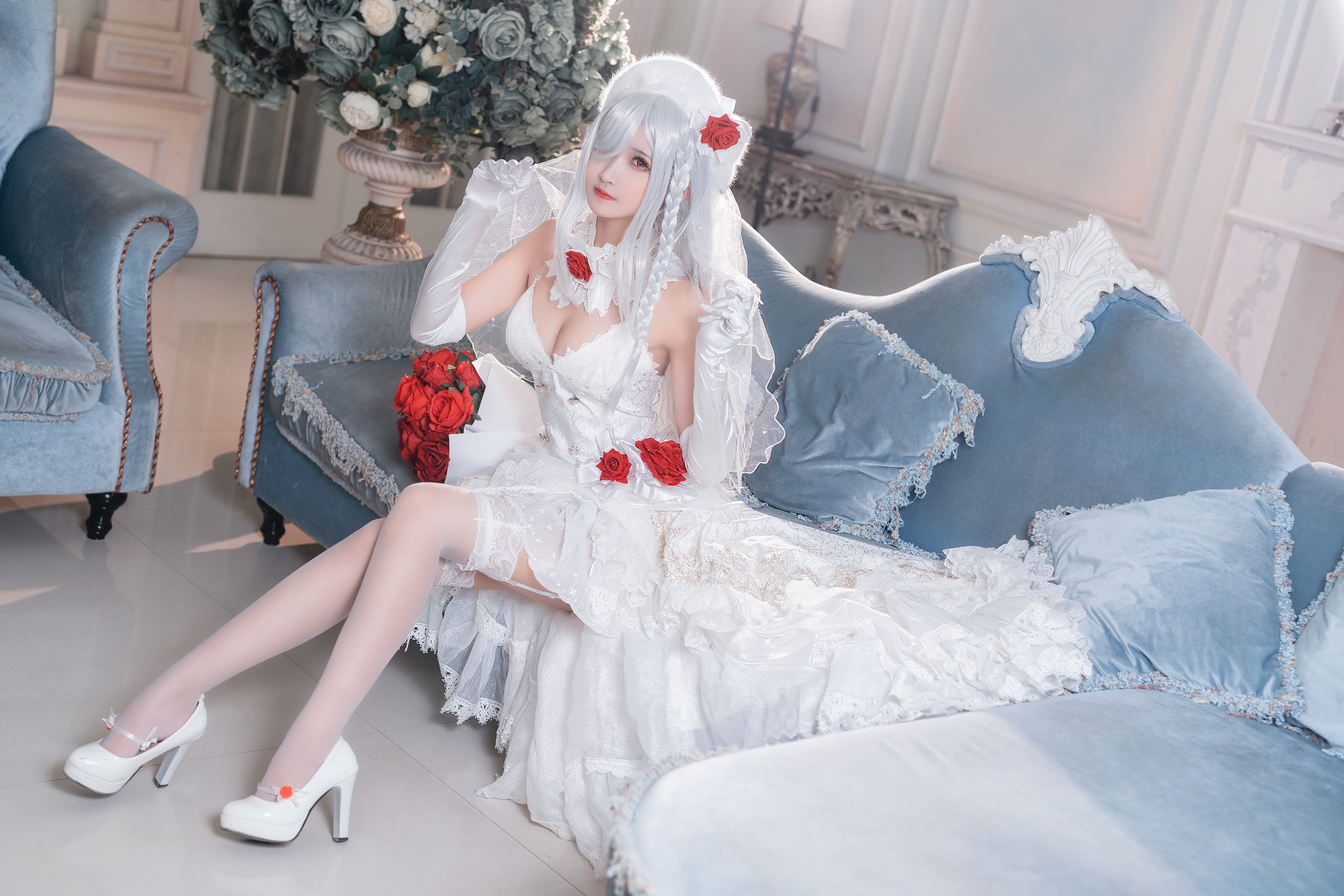 图片[1]-三度_69 – NO.032 少女前线-G36C花嫁[40P]-XikXak